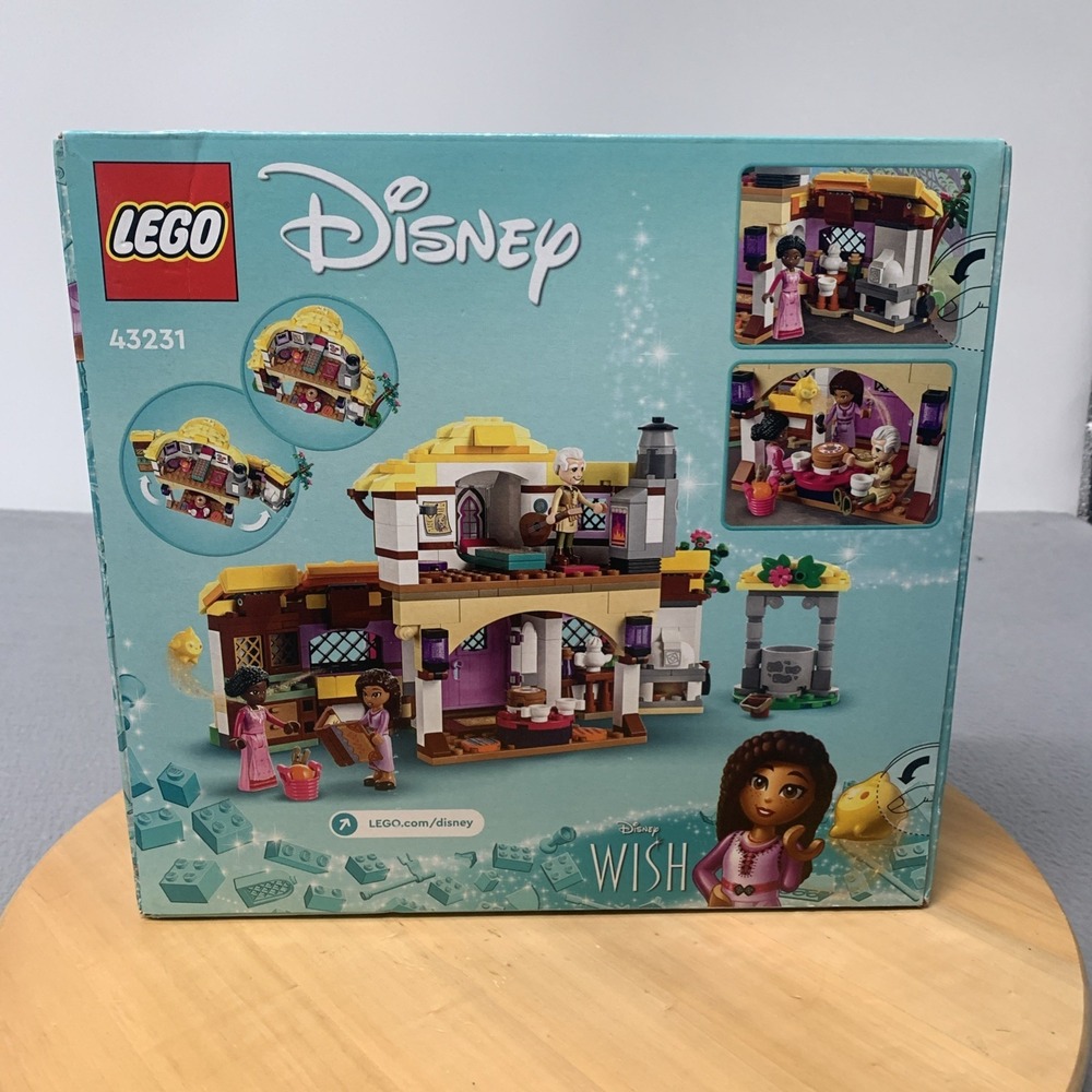 Lego Disney Asha's Cottage Set with Yellow, Purple, White, Brown Accents - Picture 2 of 8